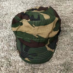 Army hat.